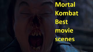 Mortal Kombat 1995 best movie scenes