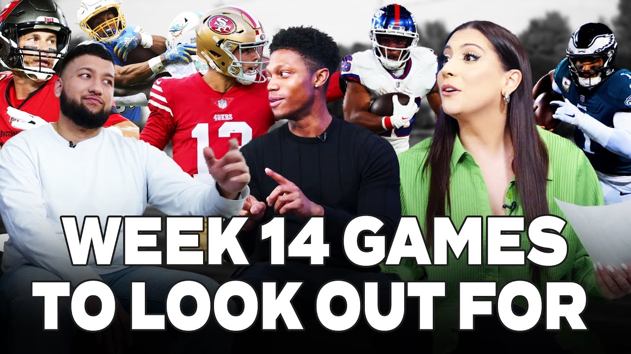 NFL WEEK 14 GAMES TO LOOK OUT FOR - YouTube