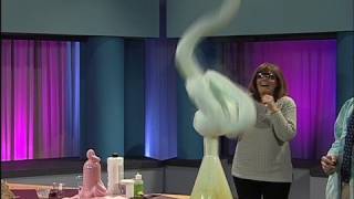Science Bob's Crazy Foam Experiment