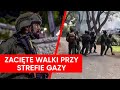 Izrael kontratakuje Hamas. Zacięte potyczki przy granicy Strefy Gazy