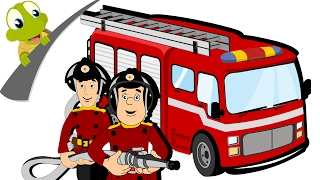 Hurry Hurry Drive the Fire Truck | Nursery Rhyme and Car Song for Kids