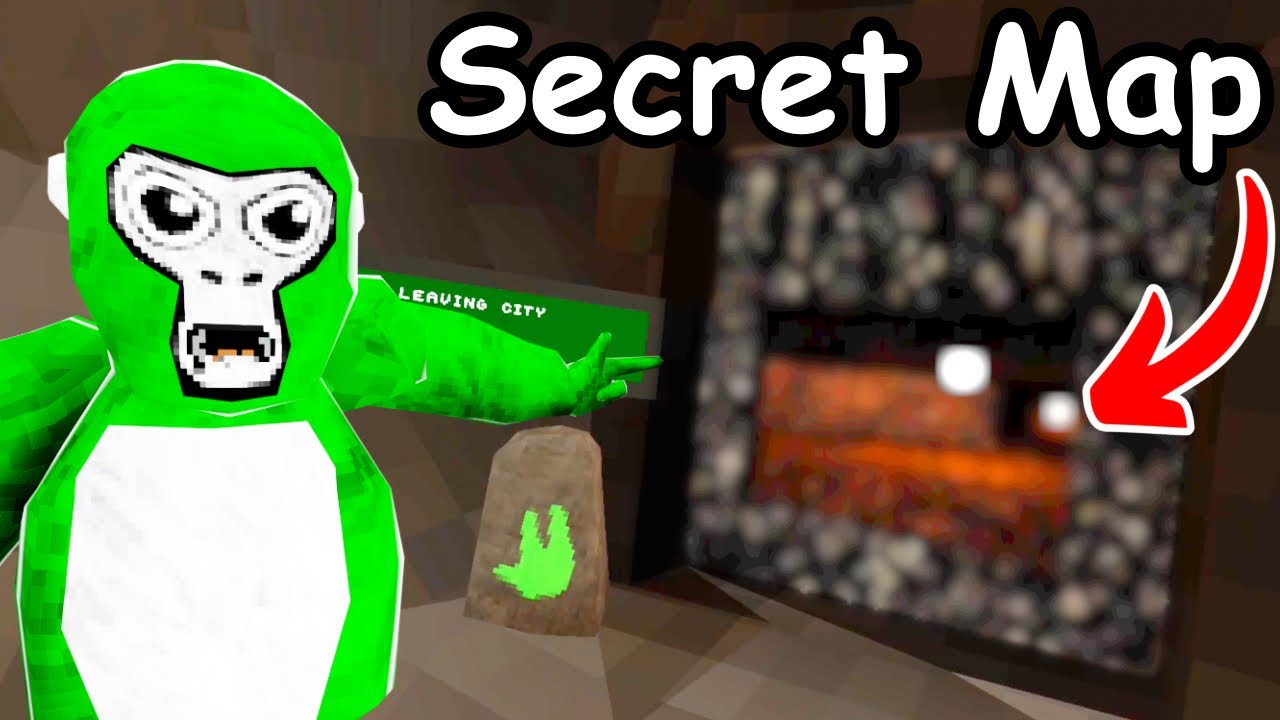 New Secret Gorilla Tag Map Gorilla Tag Vr Youtube