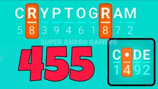CRYPTOGRAM 455