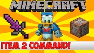 Minecraft Bukkit Plugin - Item 2 Command - Tutorial