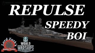 Speedy Boi Repulse Tier 6 British BB Ring Ranked Bronze South Spawn World of Warships