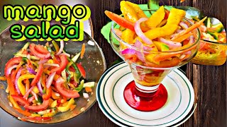 വെറുതെ ഇരിക്കുമ്പോൾ കഴിക്കാൻ കിടിലൻ സാലഡ് / Mixed mango salad