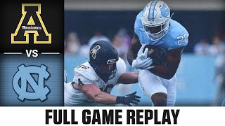 Appalachian State vs. North Carolina Full Game Replay | 2023 ACC Football
