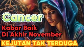 Ramalan Zodiak Cancer Hari Ini‼️Kabar Baik Di Akhir November, Ada Kejutan Tak Terduga