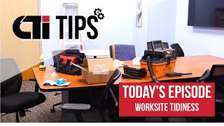 Worksite Tidiness - AV Installation | CTI Tips