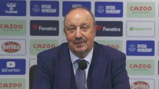 Rafa Benitez - Everton 3-1 Burnley - Post-Match Press Conference