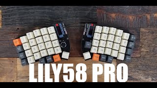 Lily58 Pro split Keyboard Assembly