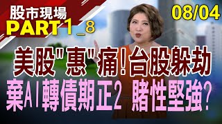 【有債心慌慌 沒債手很癢?緯創.廣達爆出7百億大量 留上下影線!熱灶火在燒?台幣31.7元貶夠了沒?】20230804(第1/8段)股市現場*鄭明娟(俞伯超×杜富國×林昌興)