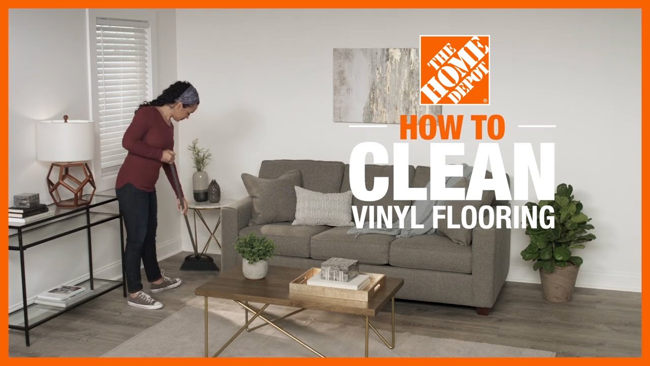 How To Clean Vinyl Flooring Youtube