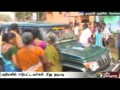 nellai people block road protesting against shift of bus stand