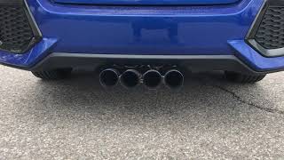 MAPerformance Street Exhaust for the 10th gen Civic Si Sedan