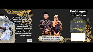 LIVE ALENNA MUSIC - NGUNDUH MANTU HERLAN & WIDYA ( NAWANGAN ) - LJS AUDIO