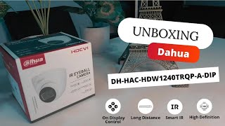 UNBOXING!! Camera CCTV Dahua DH-HAC-HDW1240TRQP-A-DIP