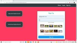 Graphical Password Authentication Prototype