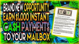 BRAND NEW HAVE $1,000 INSTANT MAILBOX 📬 CA$h Payment$ Direct Mail Flyer Review