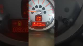 MINI COOPER HOW TO RESET TYRE LIGHT