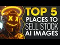 Top 5 Platforms for Selling AI Stock Images