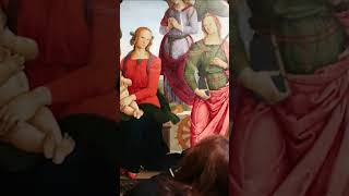 How do you restore a 500 year-old School of Perugino #painting? #renaissance #shortsart #timelapse