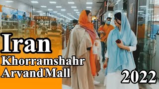 Khorramshahr Tourist Shopping Mall, Kanzol Mall,  IRAN, Night Walk 2022