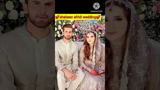 ansha afridi wedding |Shaheen afridi wedding | #shorts #shortvideo #shaheenafridi #shortsfeed