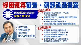 【每日必看】藍拚普發1萬現金紓困 政院喊沒錢規畫 民眾大罵蔡總統就是現代版的\