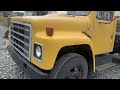 govdeals 1983 international 1724 scissor truck