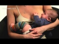 how to cradle hold a baby breastfeeding