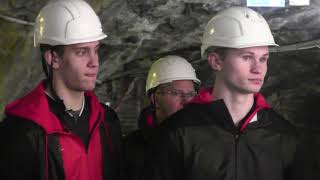 Hockey Canada U18 National Team in Kisakallio and Lohja Tytyri Mines