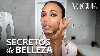 Zoe Saldaña y su guía para un maquillaje de noche básico y natural  | Vogue México y Latinoamérica