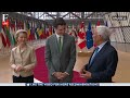 live canadian pm justin trudeau meets eu s von der leyen and costa in brussels n18g