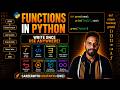 Functions in Python | User Defined Functions Explained for Beginners part -1