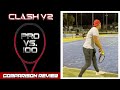 Wilson Clash V2 100 Pro Racquet Review | Compared to the 100 - How It Plays Differently