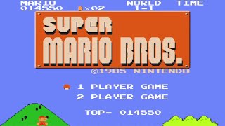 Super Mario Bros. (NES) - Full Longplay on MarioNES