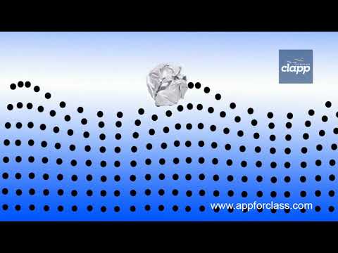 Which waves cause particles to move back and forth?