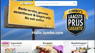 Zo werkt het online boodschappen doen op Jumbo.com