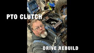 8000 FORD TRACTOR 1969-1972 PTO Clutch Drive Rebuild