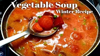 ১কাপ দুধ দিয়ে বানিয়ে ফেলুন এই vegetable Soup(Winter Soup)।।টক-ঝাল-মিষ্টি সুপটি বাচ্চাদের খাওয়ান।