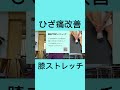 ひざ痛改善‼️膝ストレッチ shorts