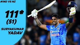Surya Kumar yadav 100 against new zealand | IND VS NZ | match highlights