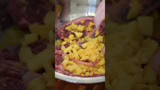 Pineapple Tenderized Steak!