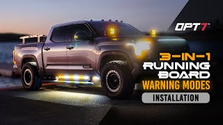 [HOW TO] Install OPT7 Sidekick Running Board with Warning LED Bars | Ideal for Emergency Vehicles