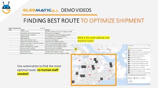 Logistics Automation: Optimizing Delivery Routes | Finding the Most Optimal Route for Shipment