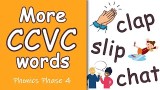More CCVC Words | Phonics Phase 4