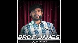 #jesuslove #bropjamesgaru  మనం ఇంకా బ్రతికి ఉండటానికి కారణం.  powerful message by p james garu