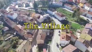 San Pietro Avellana (Province Isernia), Italy - aerial video