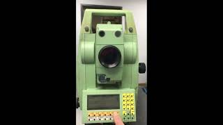 Leica TCRA1102 plus Robotic Total Station Reflectorless For Parts